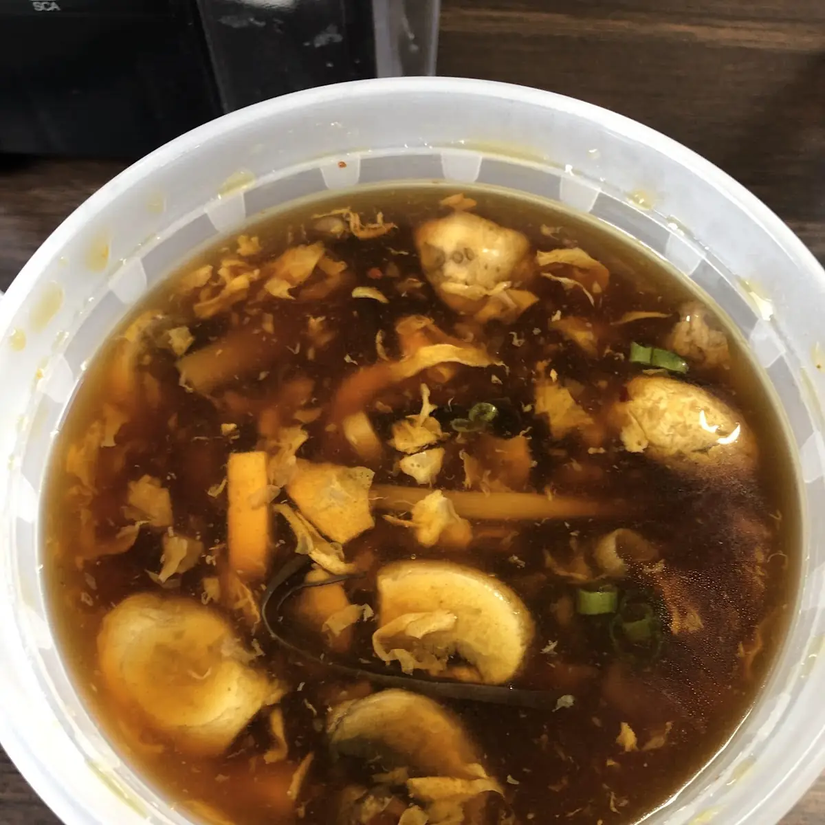 酸辣汤 hot & sour soup